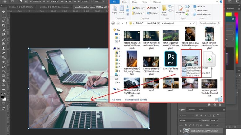 Adobe-photoshop-tutorial/servicesground