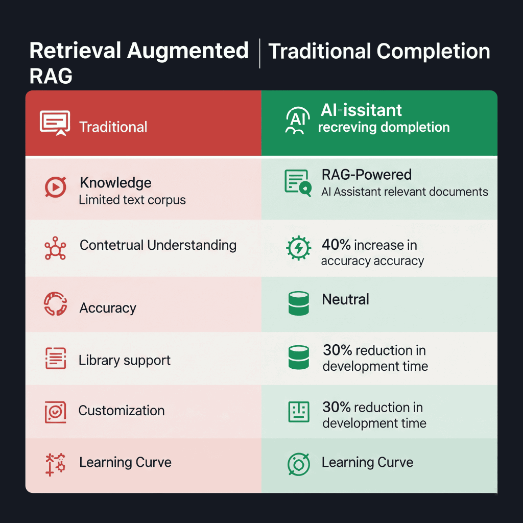 RAG vs. Traditional Code Completion